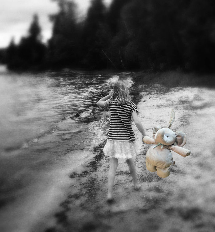 A Day At Sand Lake Beach In The Land O'lakes At Plevna Ontario Canada