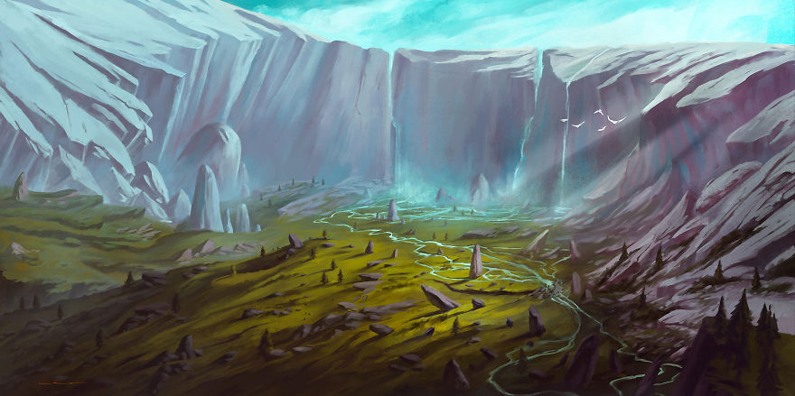 I Left University To Pursue My Dream As A Concept Artist