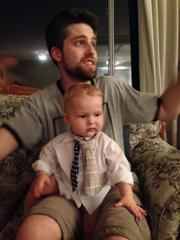 Partied Hard On My First Birthday ~ Hey How'd I End Up With 2 Ties?