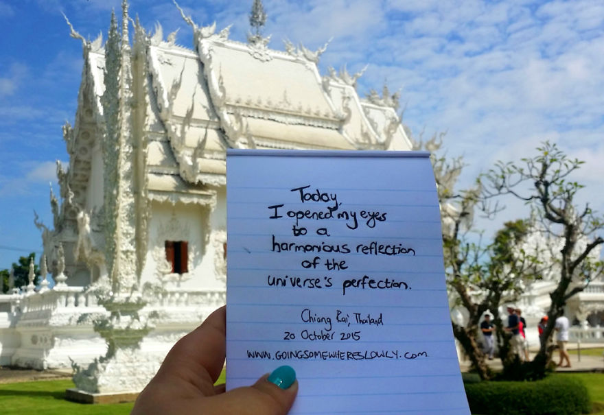 I Travel From Place To Place To Scribble The Notes I Travel From Place To Place To Scribble The Notes