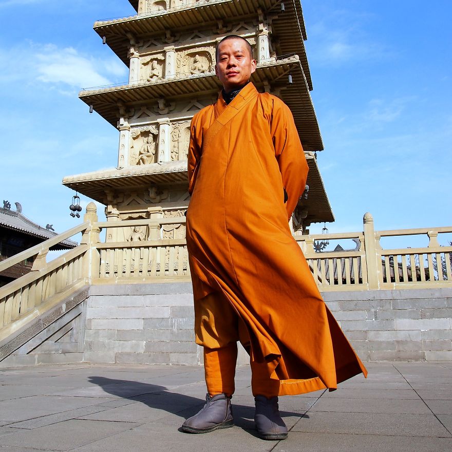 Wui Bing, Buddhist Monk And Guardian Of The Temple. Yungang Grottoes, China
