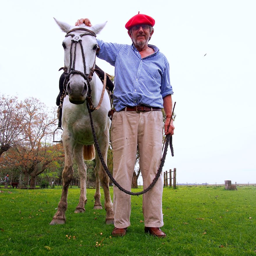 Jorge, Livestock Farmer At His Estancia. Olavarría, Argentina