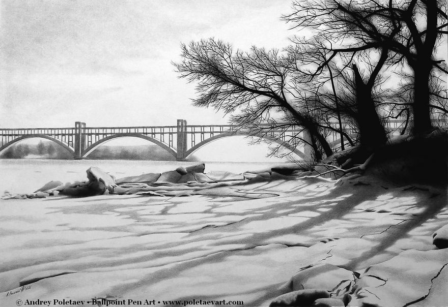 Realistic Ballpoint Pen Drawings That Take Me Up To 300 Hours (Part 2) Realistic Ballpoint Pen Drawings That Take Me Up To 300 Hours (Part 2)