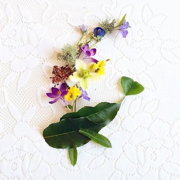 Playing With Flowers And Make 30 Shapes