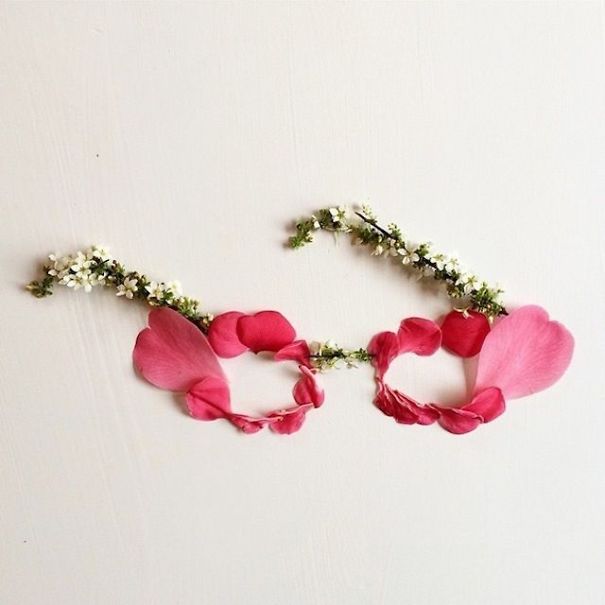 Playing With Flowers And Make 30 Shapes