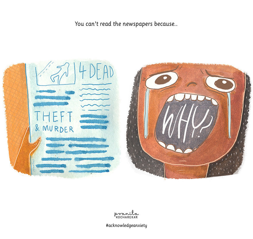 You Can't Read The Newspaper Because...