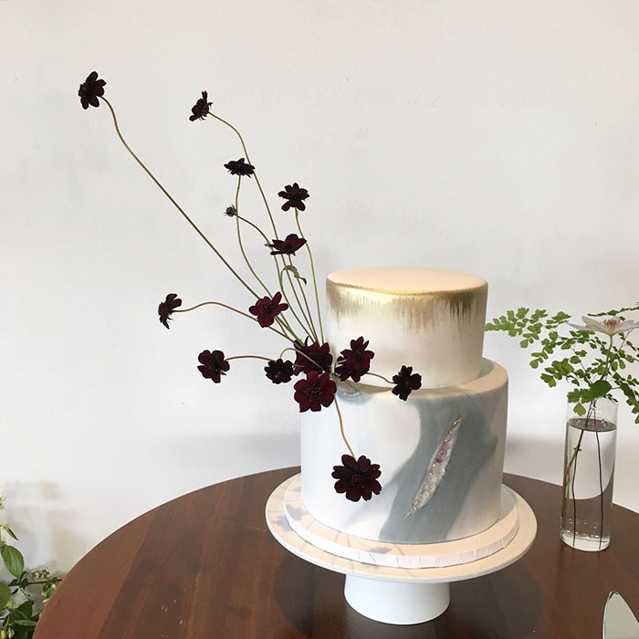 Geode Wedding Cake