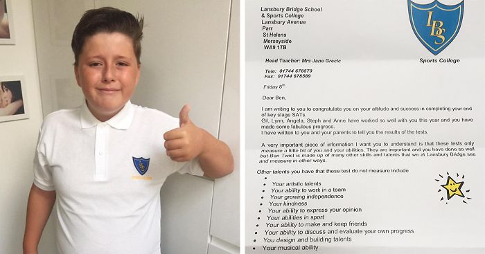 School Sends Boy With Autism A Moving Letter After He Failed His ExamsSchool Sends Boy With Autism A Moving Letter After He Failed His Exams