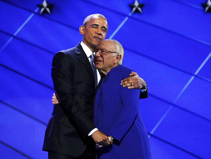 Is Obama Feeling The Bern?