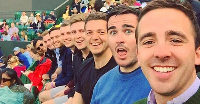 Challenge: Photoshop These Ridiculously Lined Up Guys