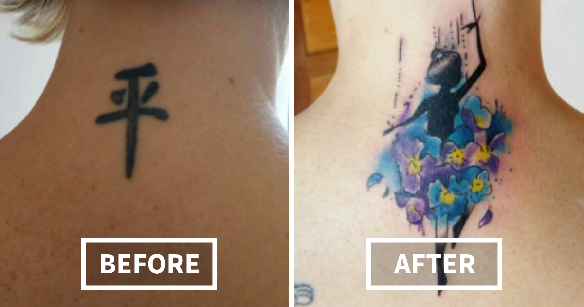 82 Creative Cover-Up Tattoo Ideas That Show A Bad Tattoo Is Not The End Of Life