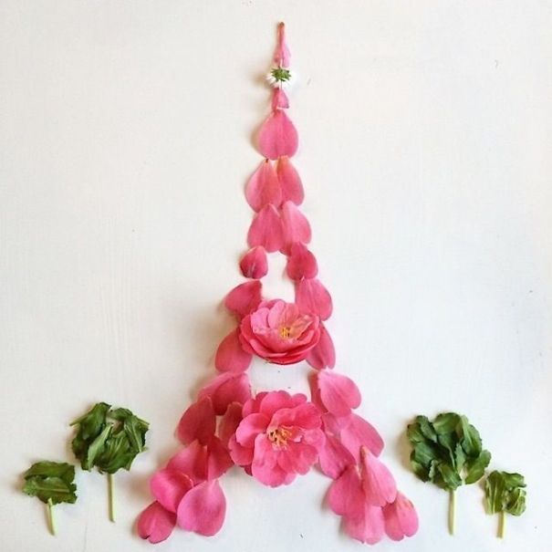 Playing With Flowers And Make 30 Shapes