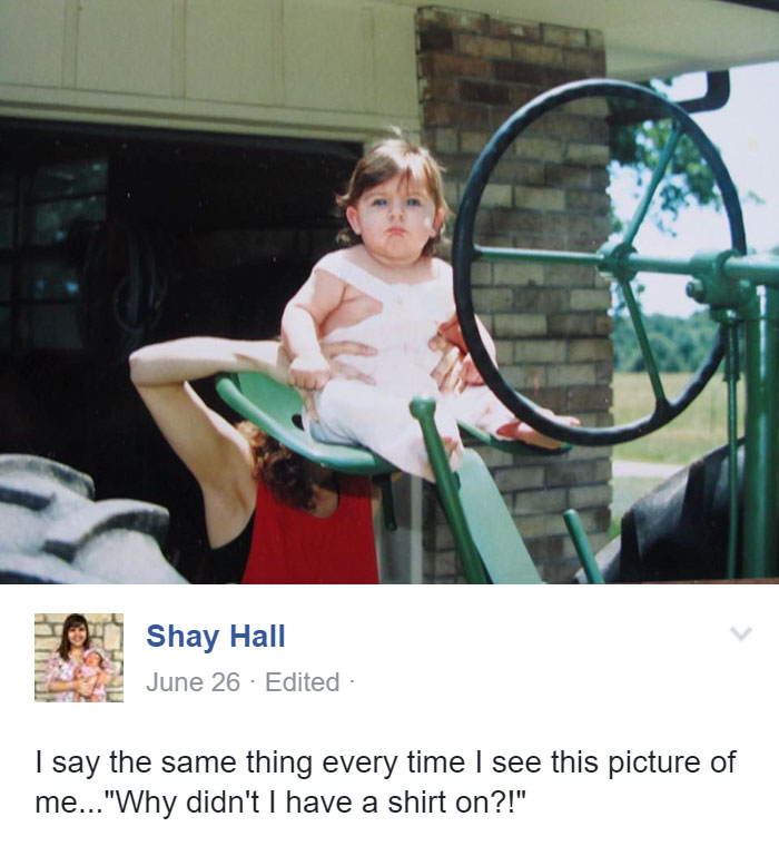 Why Didn't I Have A Shirt On?!