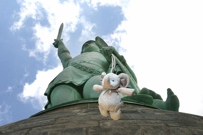 I'm Visiting The Hermann-monument In Lippe! It's A Wonderful Place To Be!