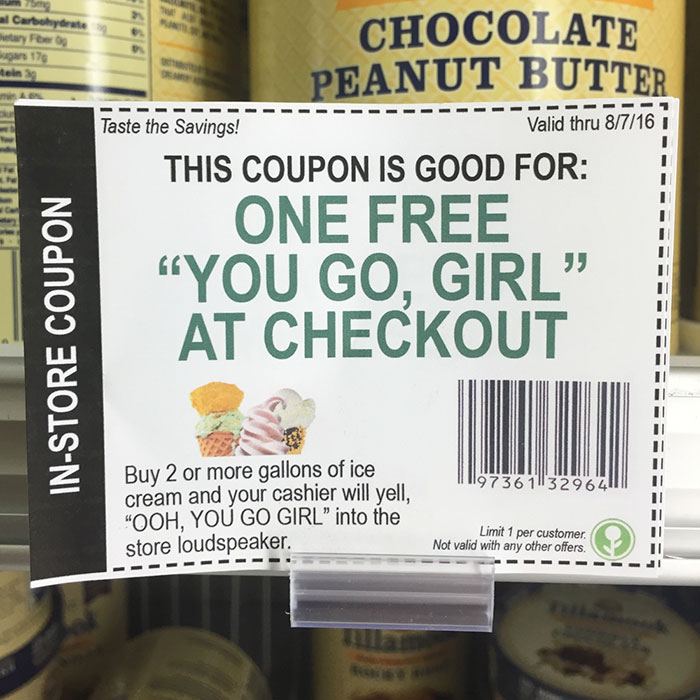 Fake In-store Coupons