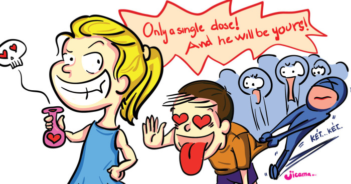 I Draw Hilarious Comics About Girls In Love
