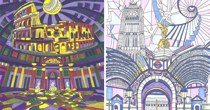 I Make Unique Illustrations Representing Cities