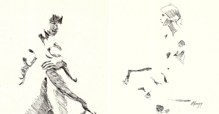 My Sketches Of Nude People That Barely Survived Storm Sandy