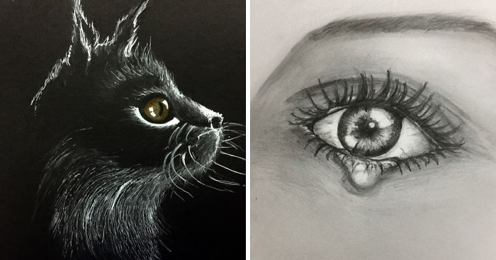 I’m A Self-Taught Artist Who Just Created Her First Sketches