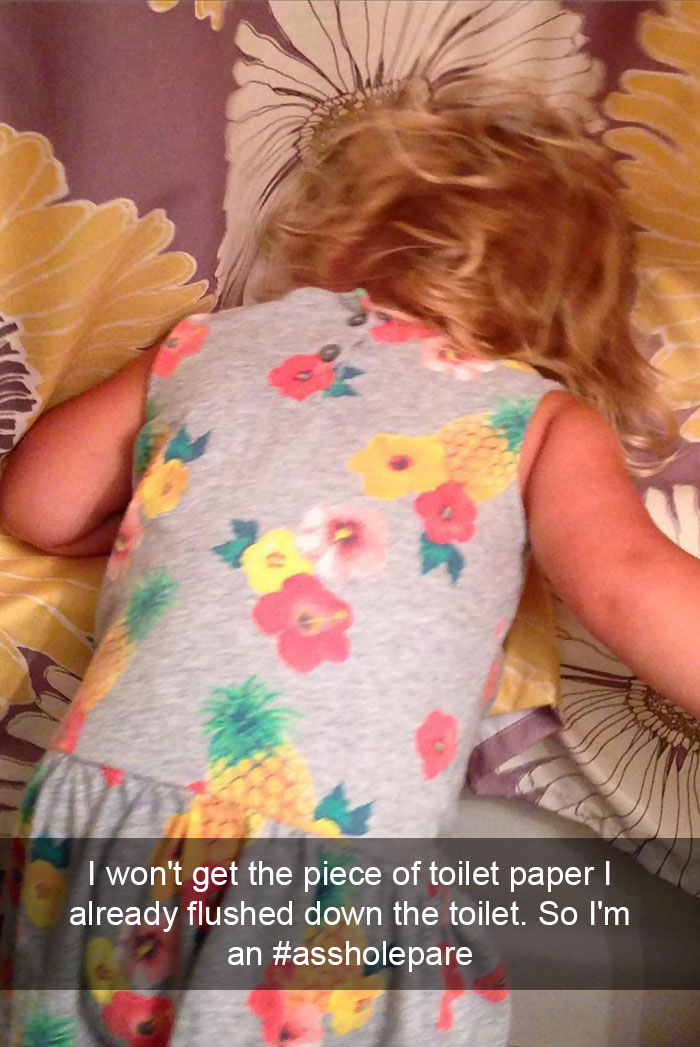 I Won't Get The Piece Of Toilet Paper I Already Flushed Down The Toilet. So I'm An #assholepare