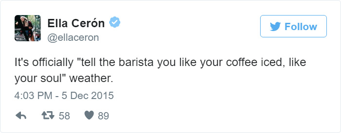 Funny Tweet About Coffee