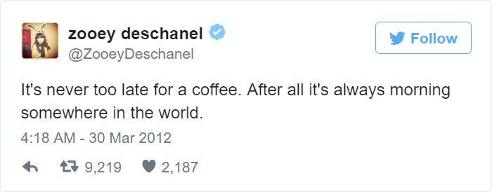 Funny Tweet About Coffee
