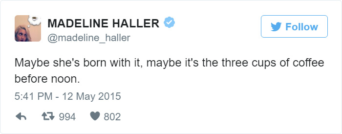 Funny Tweet About Coffee