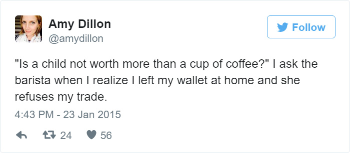Funny Tweet About Coffee