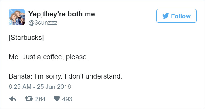Funny Tweet About Coffee