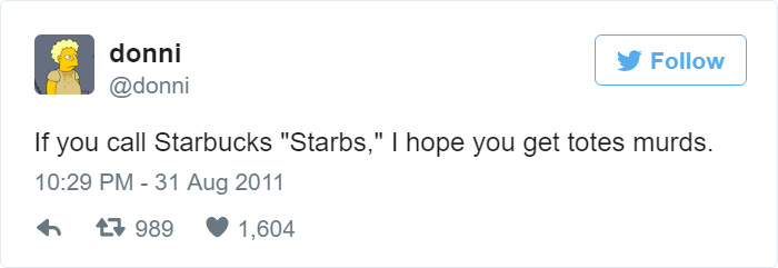 Funny Tweet About Coffee