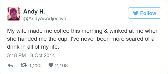 Funny Tweet About Coffee