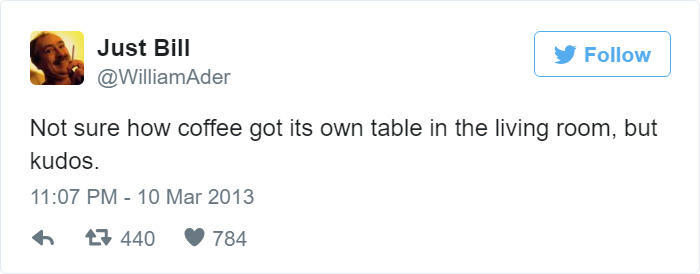 Funny Tweet About Coffee