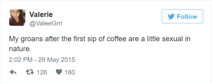 Funny Tweet About Coffee
