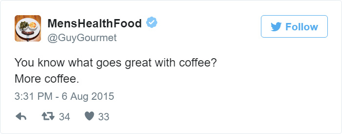 Funny Tweet About Coffee