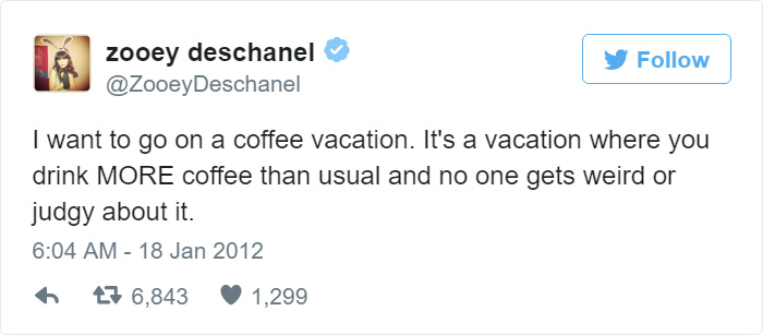 Funny Tweet About Coffee