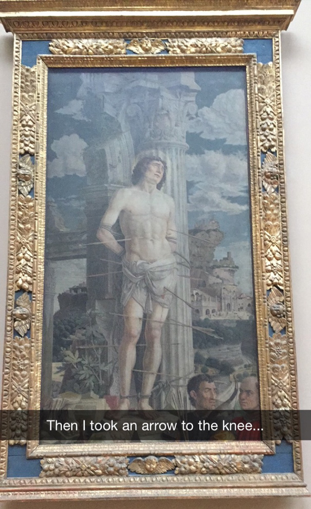 I Took An Arrow To The Knee