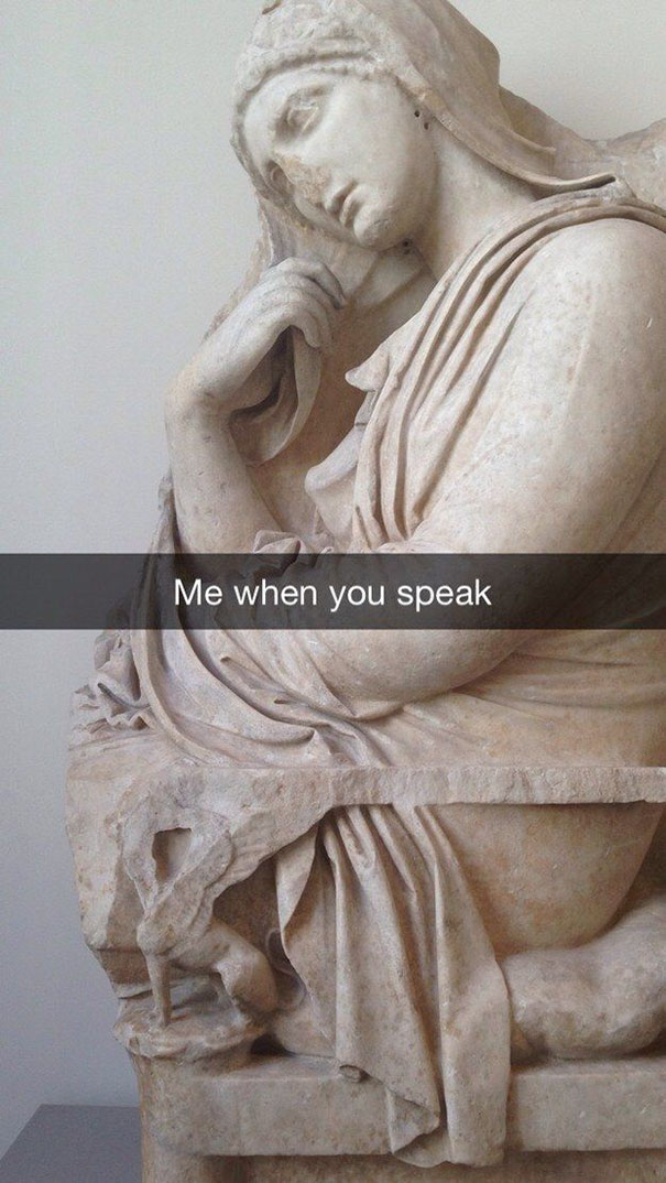 Me When You Speak