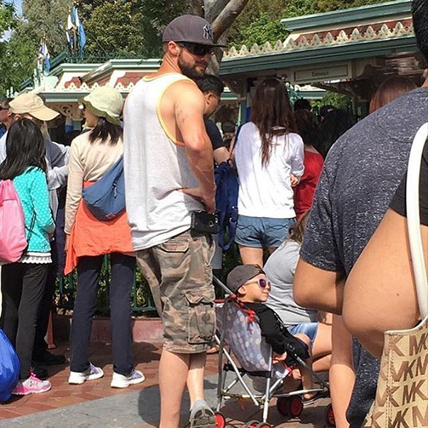 The Hottest Dads At Disneyland