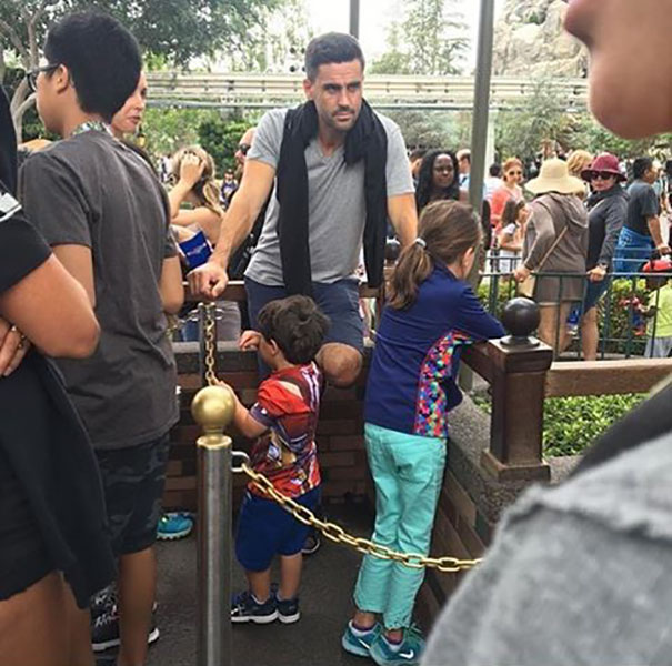 The Hottest Dads At Disneyland