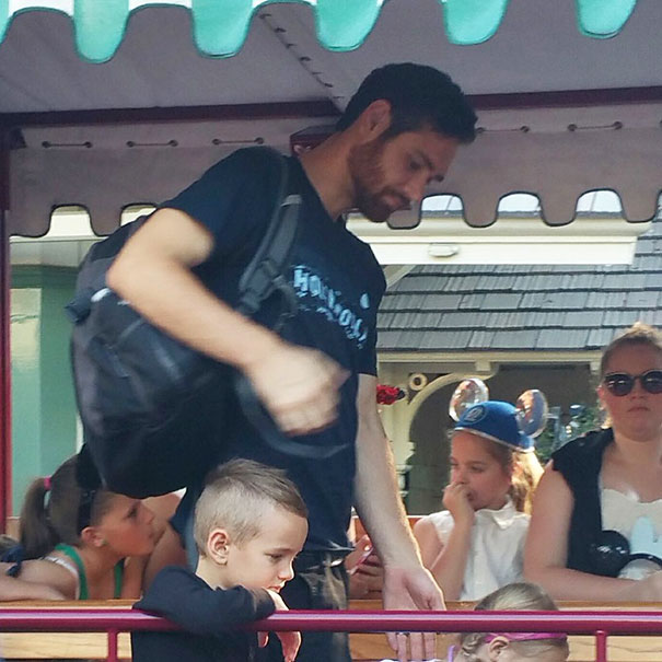 The Hottest Dads At Disneyland