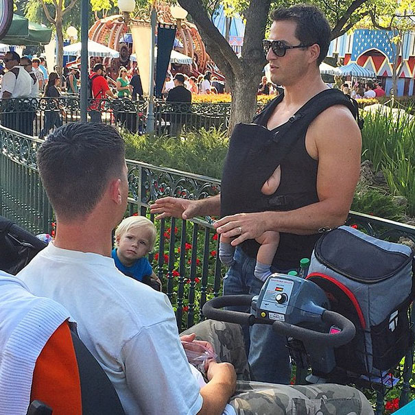 The Hottest Dads At Disneyland