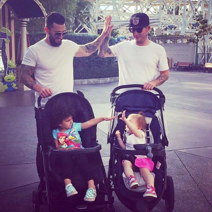 The Hottest Dads At Disneyland.