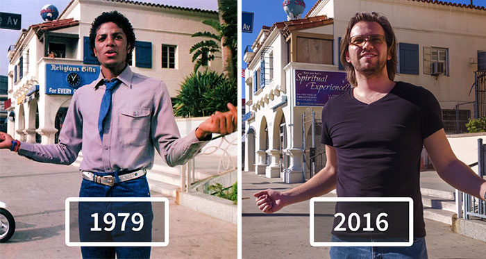 I Look For Famous Movie Locations And Recreate Their Scenes