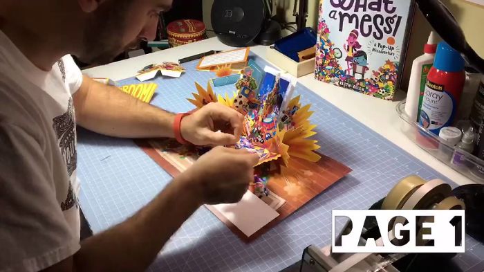 I Made A Pop-up Book, Time-lapse Style