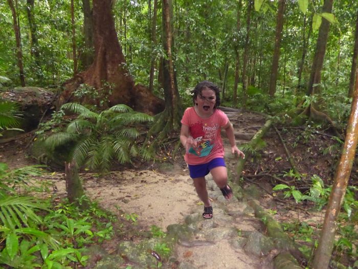 When You're Walking Through The Woods And Can't Find The Bathroom.