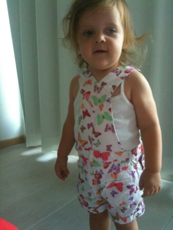 Not Easy To Put Something In Her Chest Pocket ????