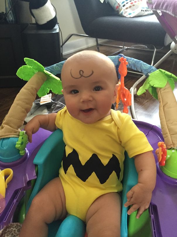 He Broke Into My Eyeliner To Add The Extra Detail On Her Forehead.