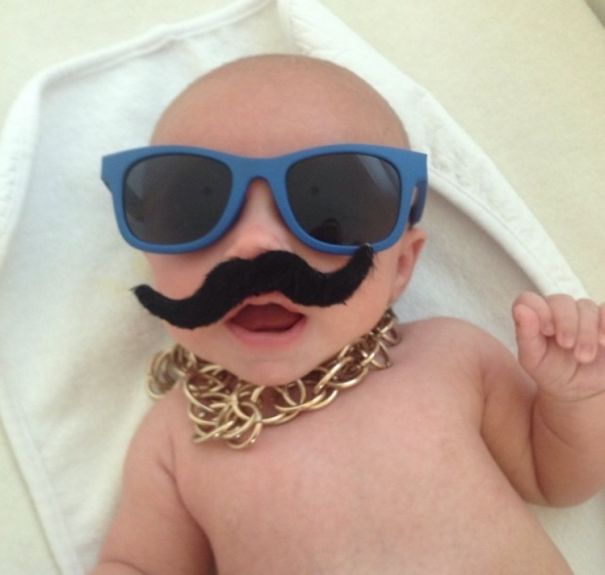 Mommy Left Daddy And Mason(1.5 Months Old Here) To Hang Out #masonjamesk