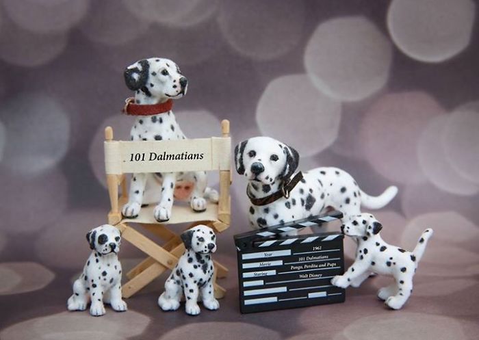 Heart Felt Canines 101 Dalmatians 1:12 Scale Tribute