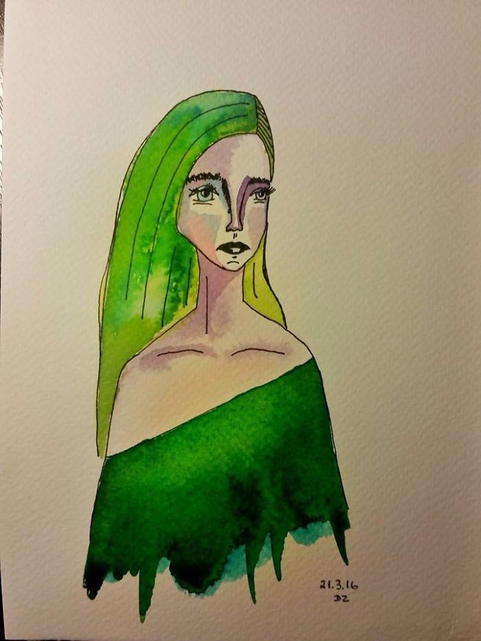 Girls Made Of Water...color Girls Made Of Water...color